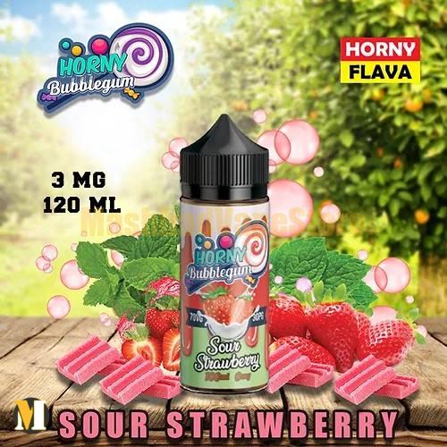 Horny Flava Sour Strawberry Bubblegum 2