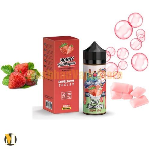 Horny Flava Sour Strawberry Bubblegum